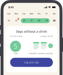 mobile app screen